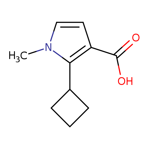 2-cyclobutyl-1-methyl-1H-pyrrole-3-carboxylic acid