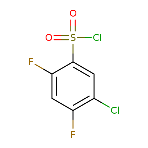 Benzenesulfonyl chloride, 5-chloro-2,4-difluoro-