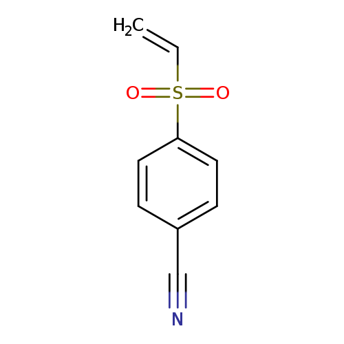 4-(ethenesulfonyl)benzonitrile