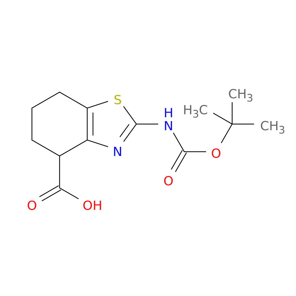 2-tert-Butoxycarbonylamino-4,5,6,7-tetrahydro-benzothiazole-4-carboxylic acid