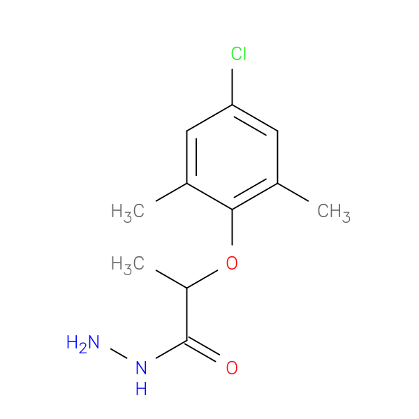 2-(4-chloro-2,6-dimethylphenoxy)propanehydrazide