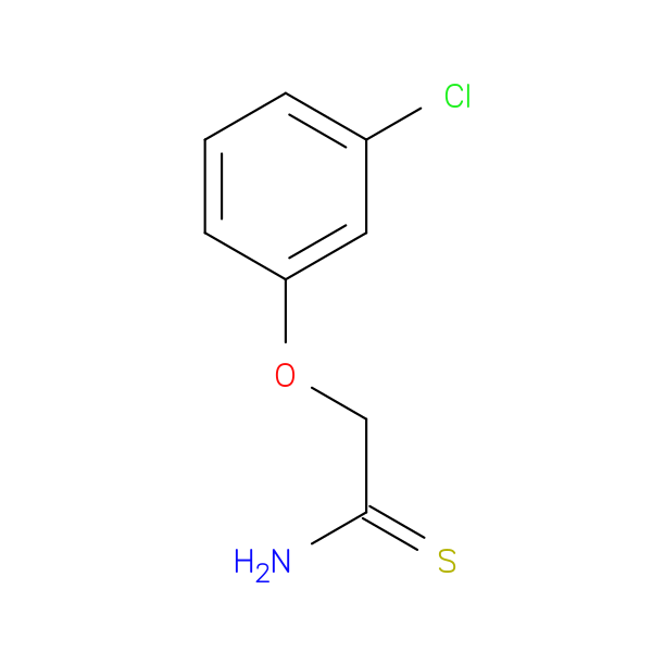 2-(3-Chlorophenoxy)ethanethioamide