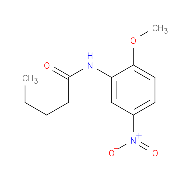 N-(2-methoxy-5-nitrophenyl)pentanamide