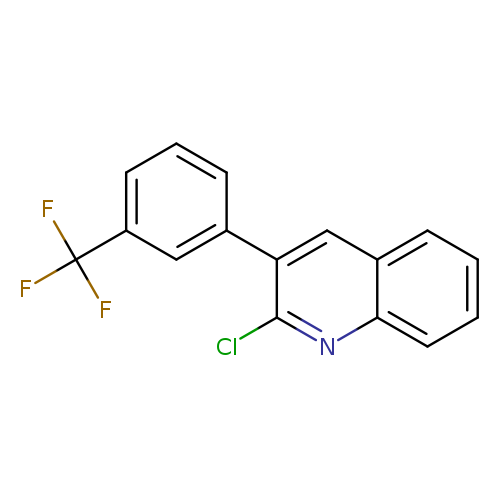 2-Chloro-3-(3-(trifluoromethyl)phenyl)quinoline