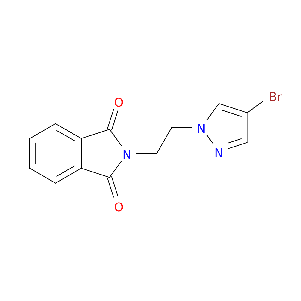 N-(2-(4-Bromopyrazol-1-yl)ethyl)phthalimide
