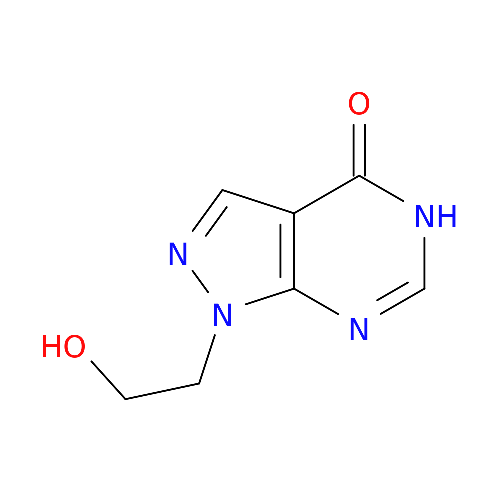 1-(2-Hydroxyethyl)-1H-pyrazolo[3,4-d]pyrimidin-4(5H)-one