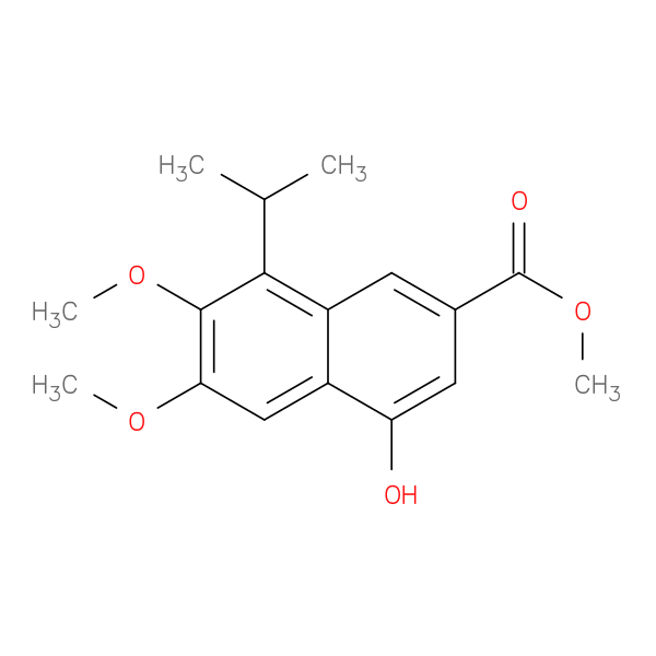 Methyl 4-hydroxy-8-isopropyl-6,7-dimethoxy-2-naphthoate