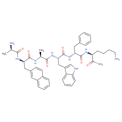 L-Lysinamide, D-alanyl-3-(2-naphthalenyl)-D-alanyl-L-alanyl-L-tryptophyl-D-phenylalanyl-