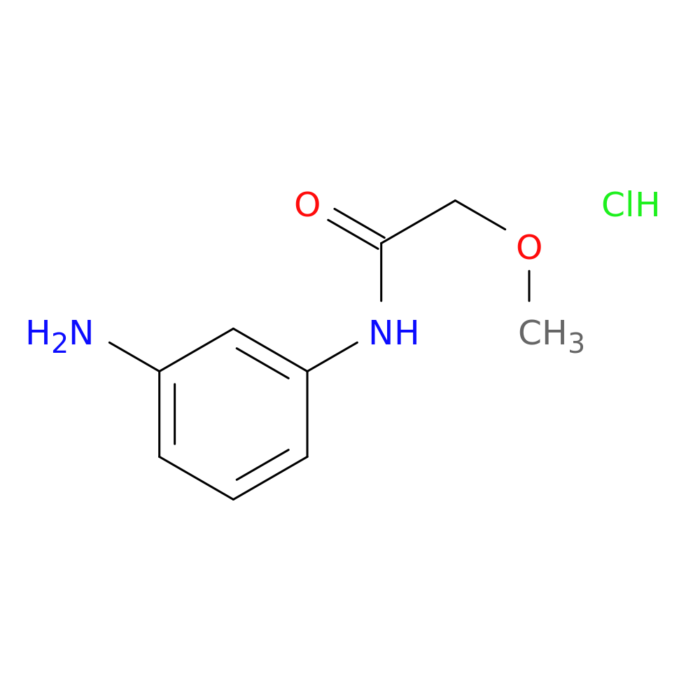 N-(3-aminophenyl)-2-methoxyacetamide hydrochloride