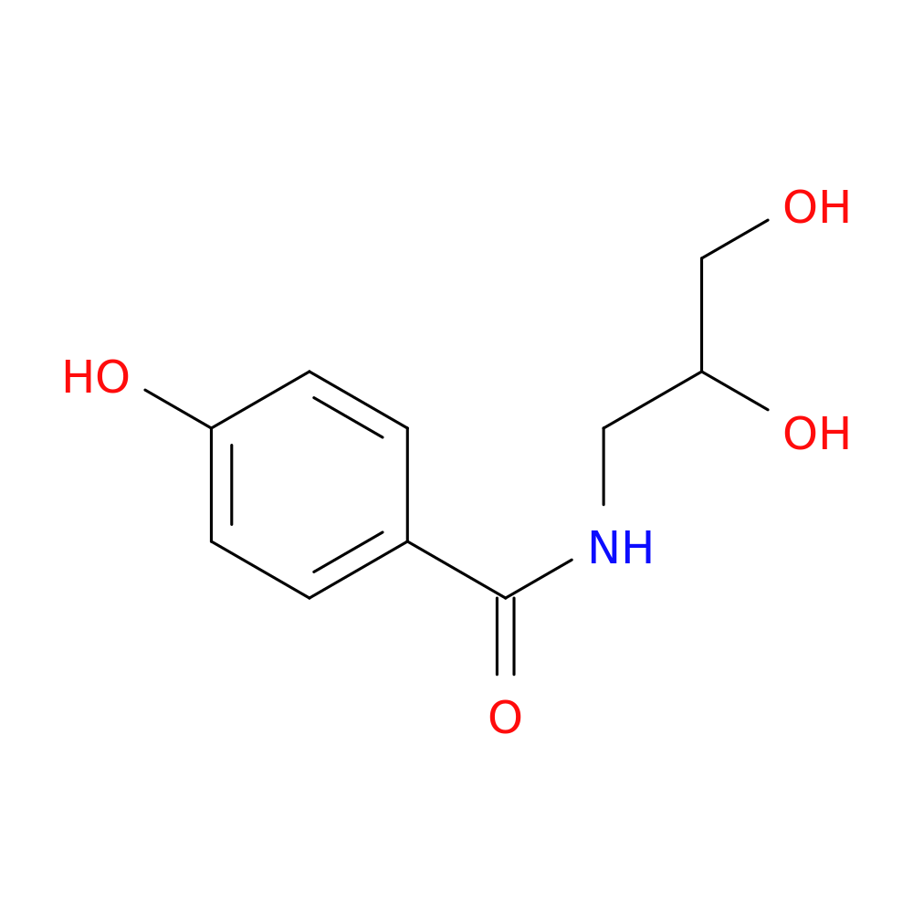 N-(2,3-dihydroxypropyl)-4-hydroxybenzamide