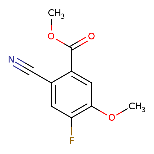 Methyl 2-cyano-4-fluoro-5-methoxybenzoate