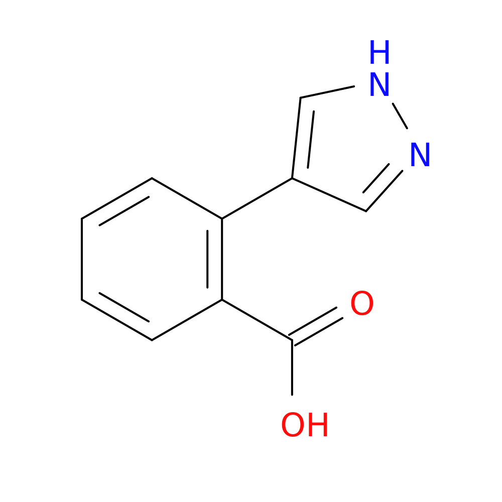 2-(1H-Pyrazol-4-yl)benzoic acid