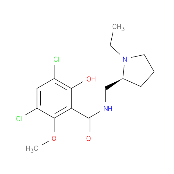 (S)-3,5-Dichloro-N-((1-ethylpyrrolidin-2-yl)methyl)-2-hydroxy-6-methoxybenzamide