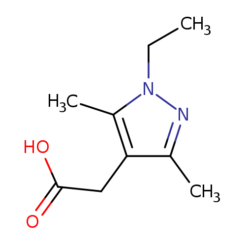 (1-ethyl-3,5-dimethyl-1H-pyrazol-4-yl)acetic acid
