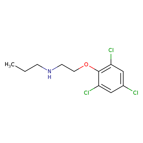 N-(2-(2,4,6-Trichlorophenoxy)ethyl)propan-1-amine