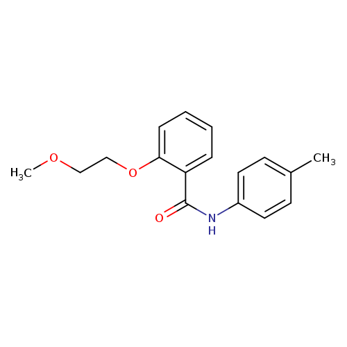 2-(2-methoxyethoxy)-N-(4-methylphenyl)benzamide