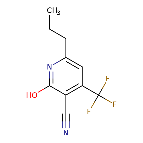 2-hydroxy-6-propyl-4-(trifluoromethyl)pyridine-3-carbonitrile