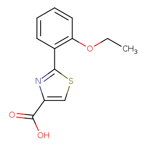 2-(2-ethoxyphenyl)-1,3-thiazole-4-carboxylic acid