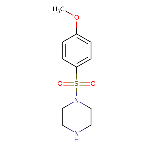 1-[(4-Methoxyphenyl)sulfonyl]piperazine, HCl