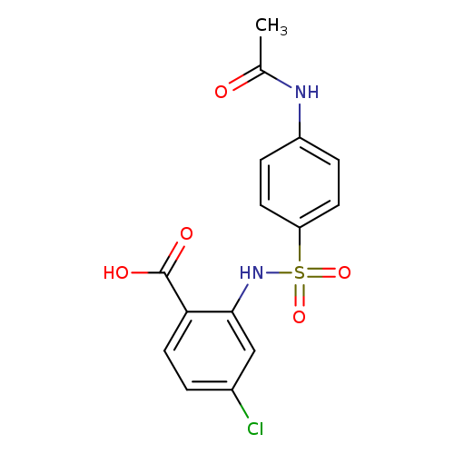 4-chloro-2-(4-acetamidobenzenesulfonamido)benzoic acid