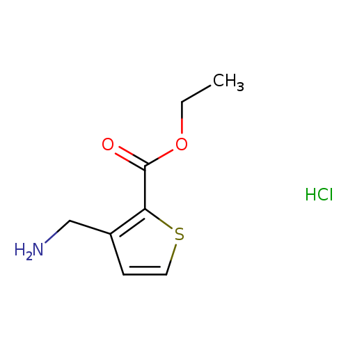ethyl 3-(aminomethyl)thiophene-2-carboxylate hydrochloride