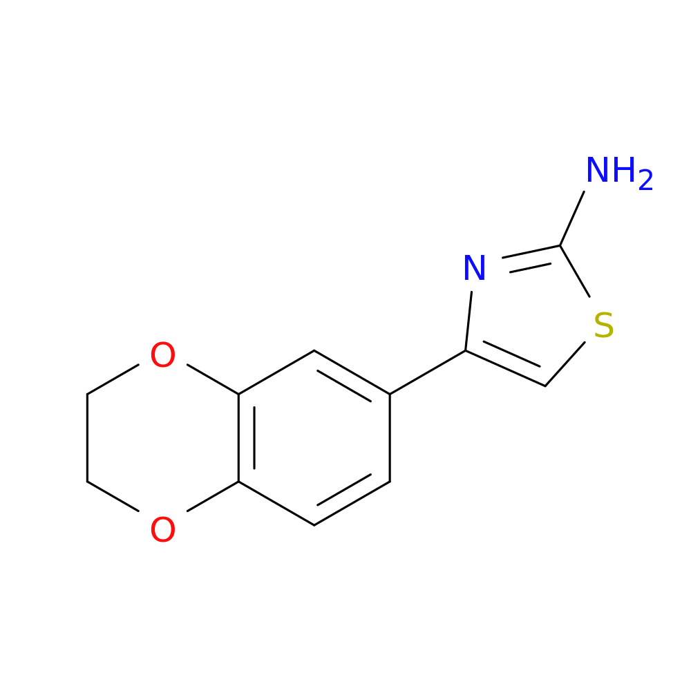 4-(2,3-Dihydro-benzo[1,4]dioxin-6-yl)-thiazol-2-ylamine
