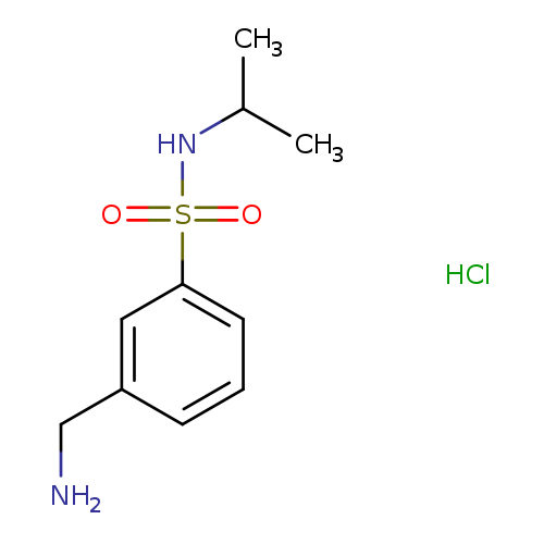 3-(aminomethyl)-N-(propan-2-yl)benzene-1-sulfonamide hydrochloride