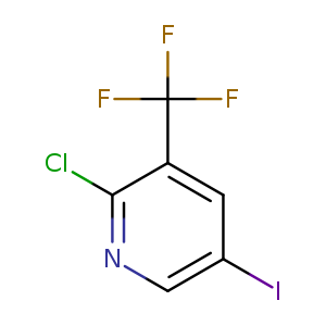 2-chloro-5-iodo-3-(trifluoromethyl)pyridine