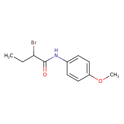 2-Bromo-n-(4-methoxyphenyl)butanamide