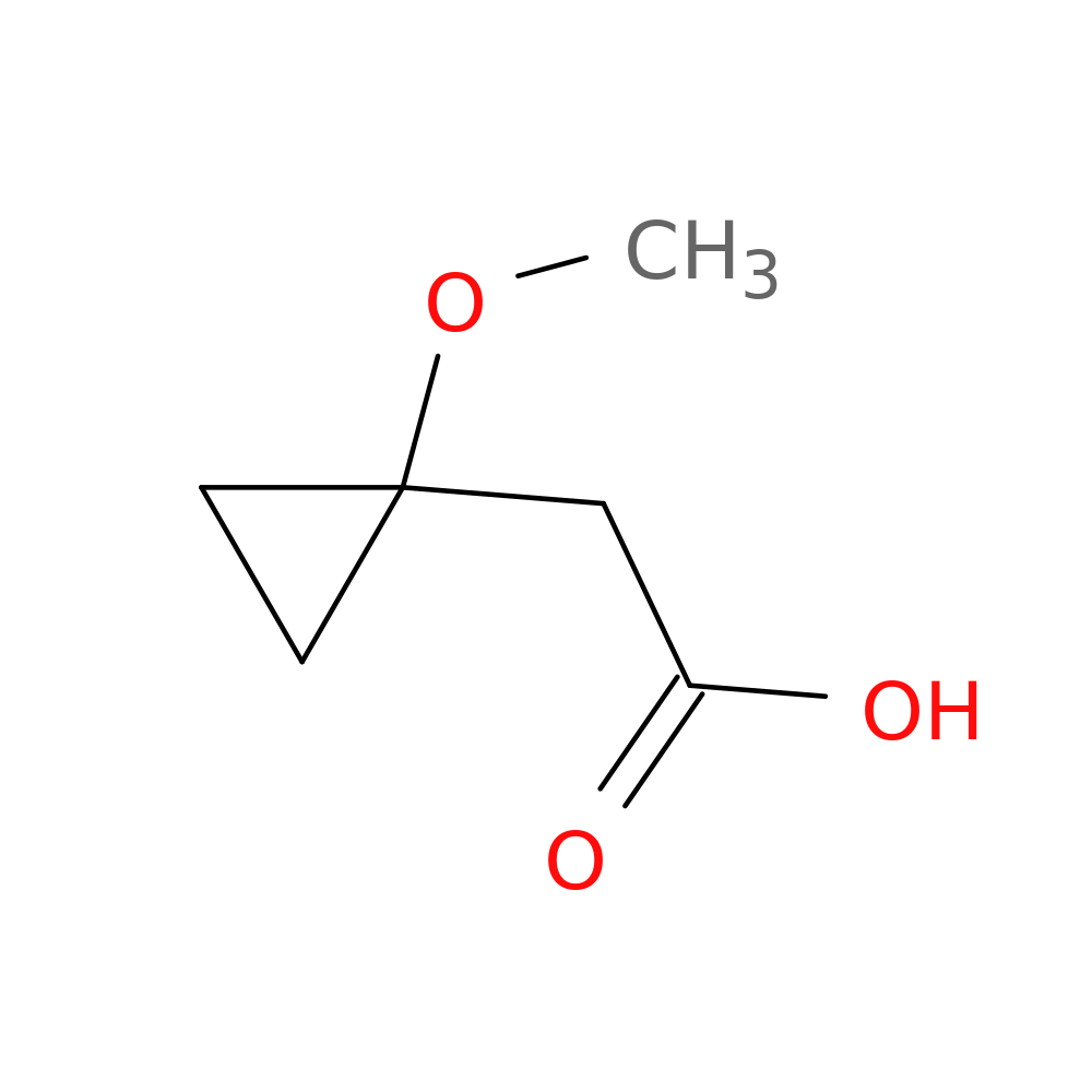 2-(1-Methoxycyclopropyl)acetic acid