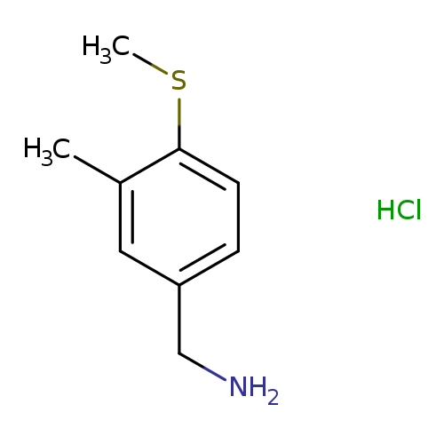 1-[3-methyl-4-(methylsulfanyl)phenyl]methanaminehydrochloride