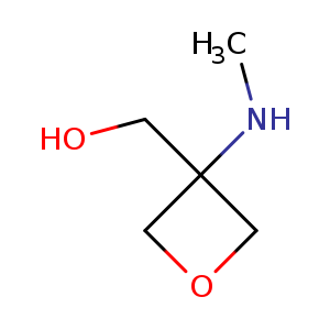 3-Oxetanemethanol, 3-(methylamino)-