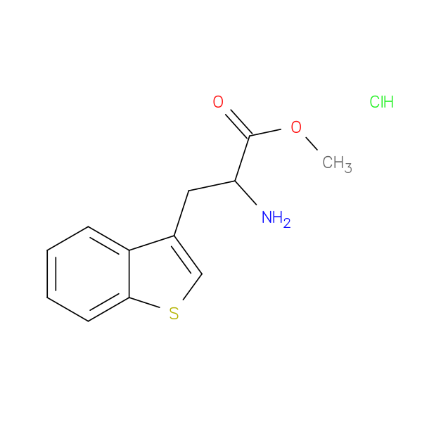 methyl 2-amino-3-(1-benzothiophen-3-yl)propanoate hydrochloride