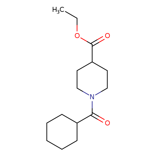 Ethyl 1-(cyclohexylcarbonyl)piperidine-4-carboxylate