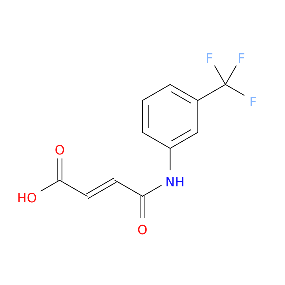 (E)-4-Oxo-4-((3-(trifluoromethyl)phenyl)amino)but-2-enoic acid