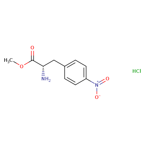 L-Phenylalanine, 4-nitro-, methyl ester, monohydrochloride