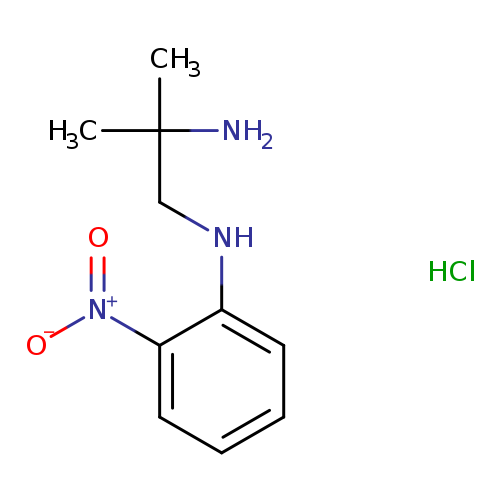 2-methyl-N1-(2-nitrophenyl)propane-1,2-diaminehydrochloride