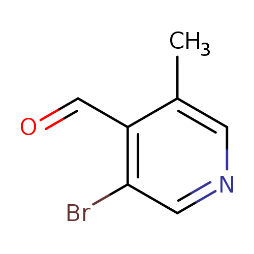 4-Pyridinecarboxaldehyde, 3-bromo-5-methyl-