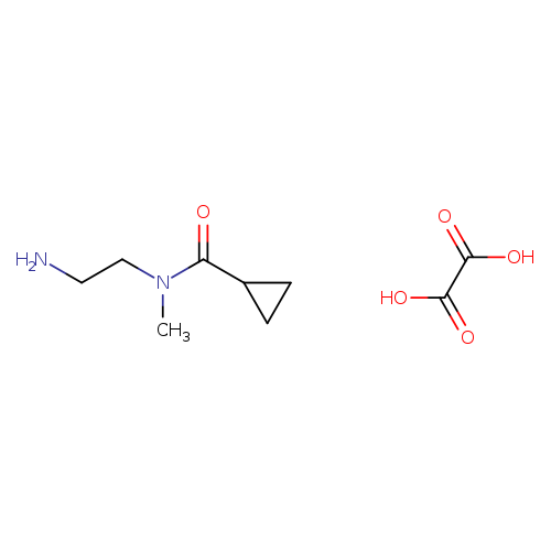 N-(2-aminoethyl)-N-methylcyclopropanecarboxamide,oxalicacid