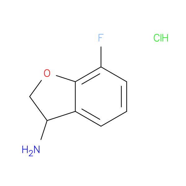 7-Fluoro-2,3-Dihydrobenzofuran-3-Amine Hcl