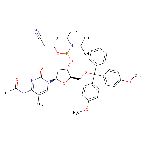 N4-Acetyl-2'-deoxy-5'-O-DMT-5-methylcytidine 3'-CE phosphoramidite