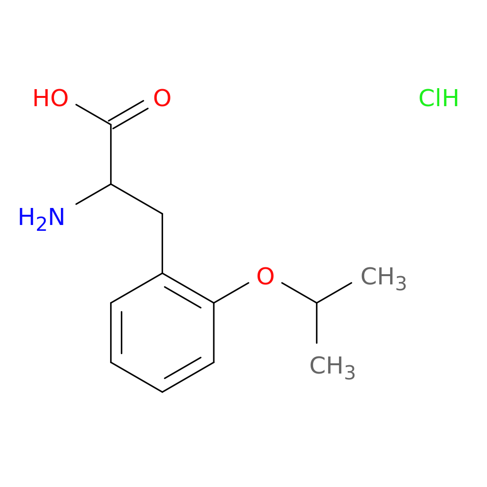 2-amino-3-[2-(propan-2-yloxy)phenyl]propanoic acid hydrochloride