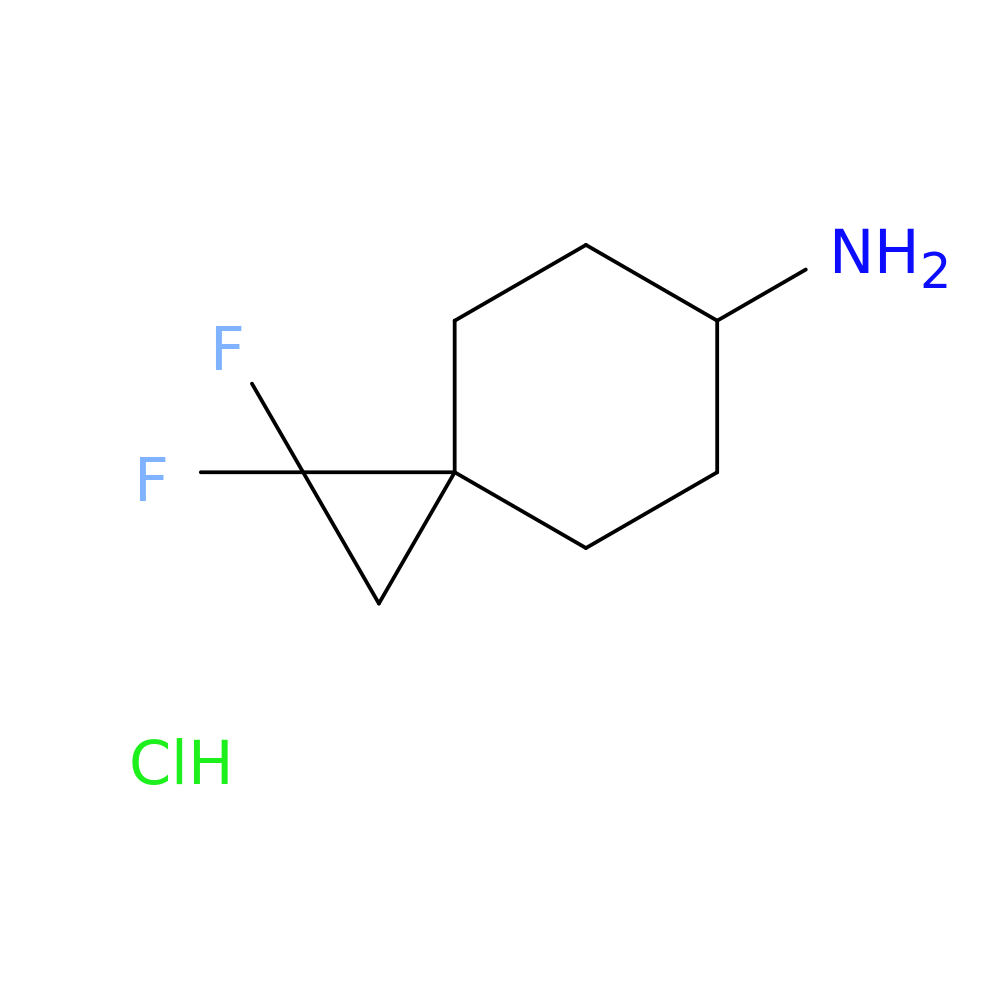 1,1-Difluorospiro[2.5]octan-6-amine hydrochloride