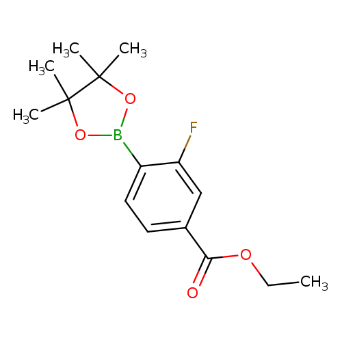 4-Ethoxycarbonyl-2-fluorophenylboronic acid, pinacol ester