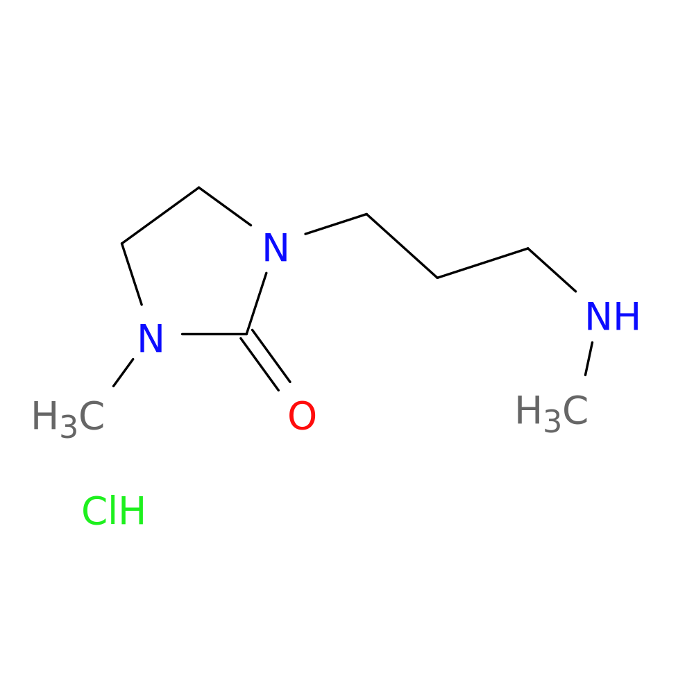 1-methyl-3-[3-(methylamino)propyl]imidazolidin-2-one hydrochloride