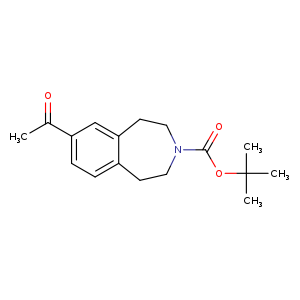 3H-3-Benzazepine-3-carboxylic acid, 7-acetyl-1,2,4,5-tetrahydro-,1,1-dimethylethyl ester