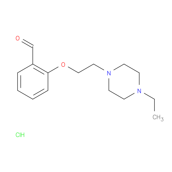 2-(2-(4-Ethylpiperazin-1-yl)ethoxy)benzaldehyde hydrochloride