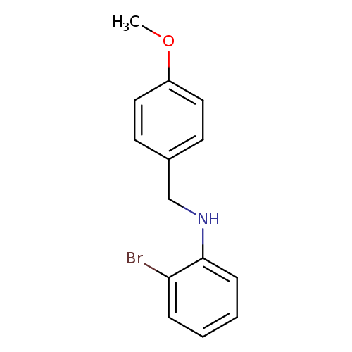 Benzenemethanamine, N-(2-bromophenyl)-4-methoxy-
