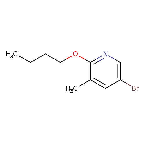 Pyridine, 5-bromo-2-butoxy-3-methyl-