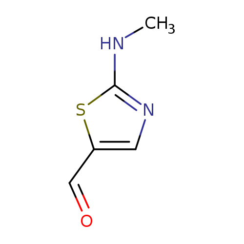 2-(methylamino)-1,3-thiazole-5-carbaldehyde